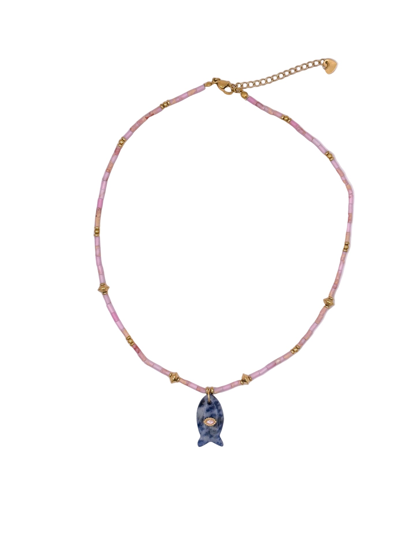 Azure Fish Necklace