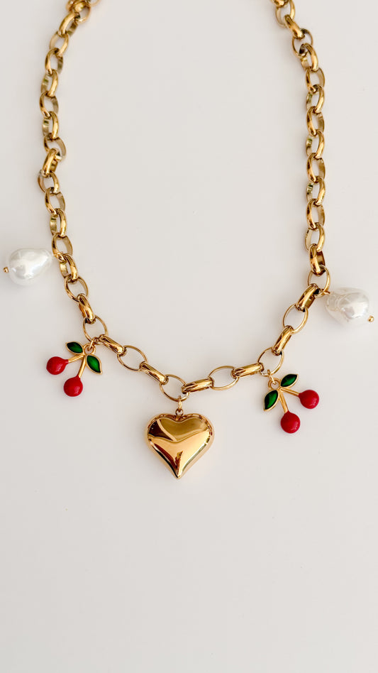 Cherry Charm Necklace