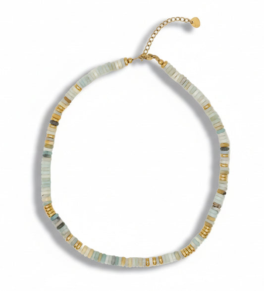 Salt Air Beaded Necklace