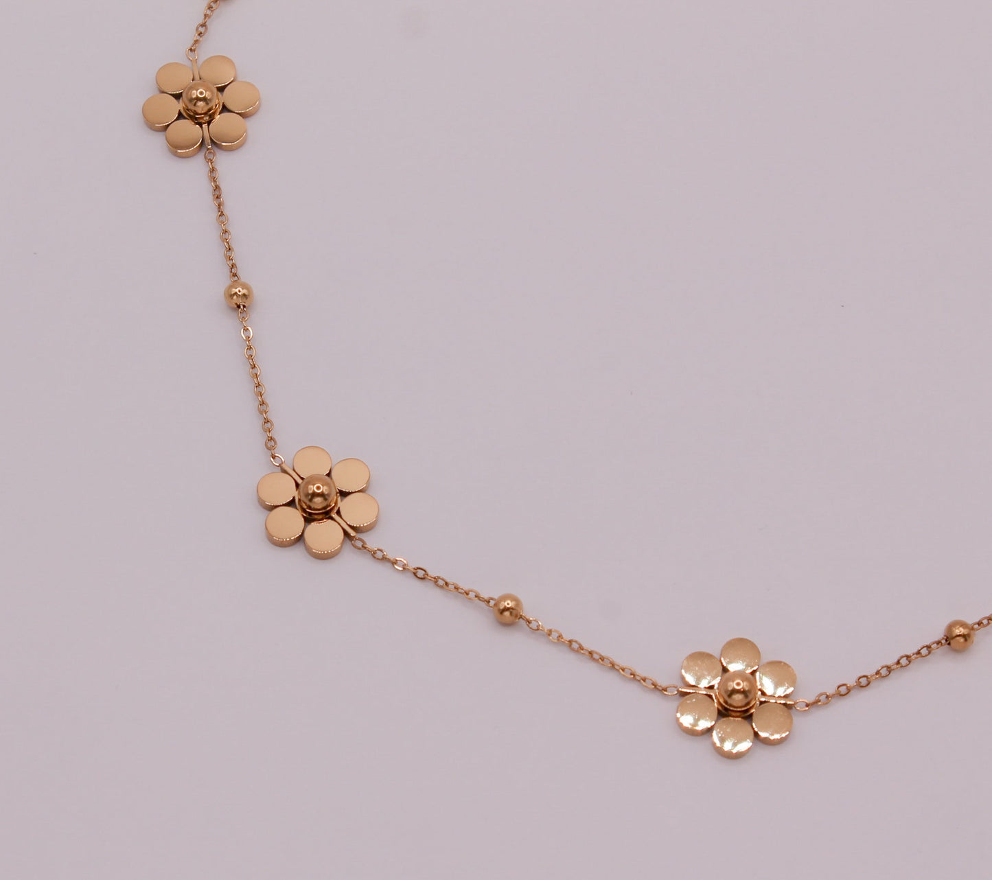 Golden Daisy Chain Necklace