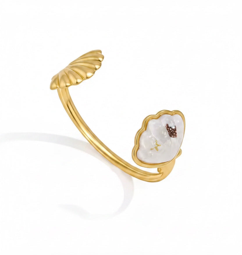 Shell Cuff Bracelet