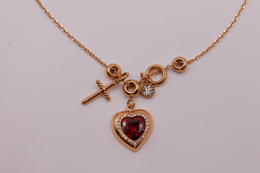 Heartbreaker Charm Necklace