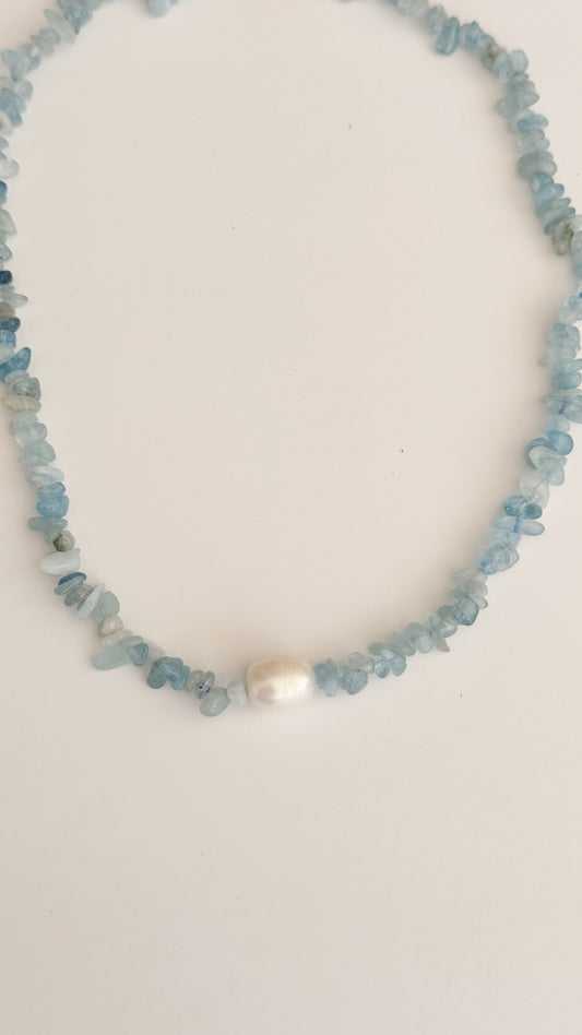 Ocean Crest Pearl Necklace