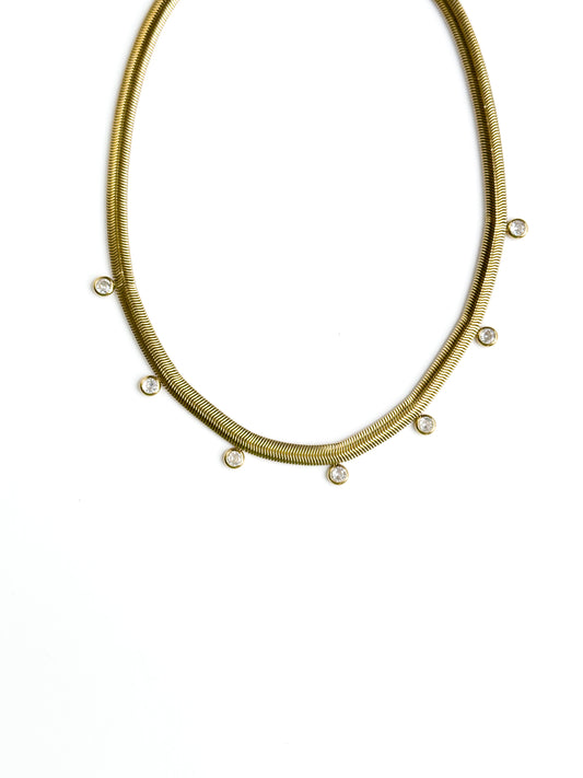 Golden Halo Necklace