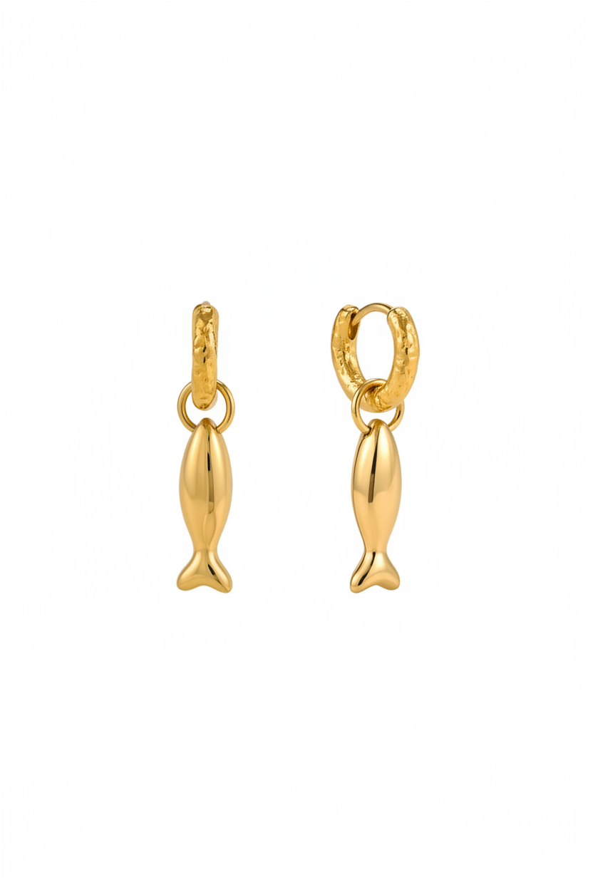 Mini Fish Earrings