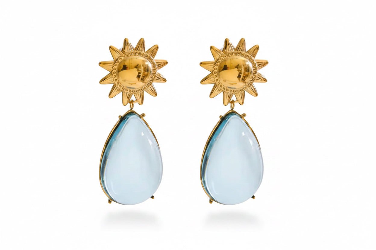Sunburst Lagoon Earrings