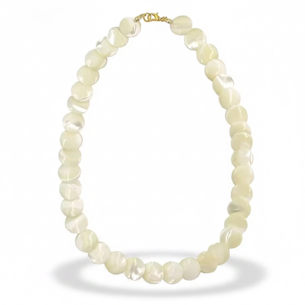 Mother of Pearl Cascade Necklace