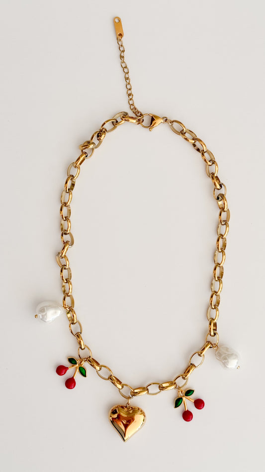 Cherry Charm Necklace