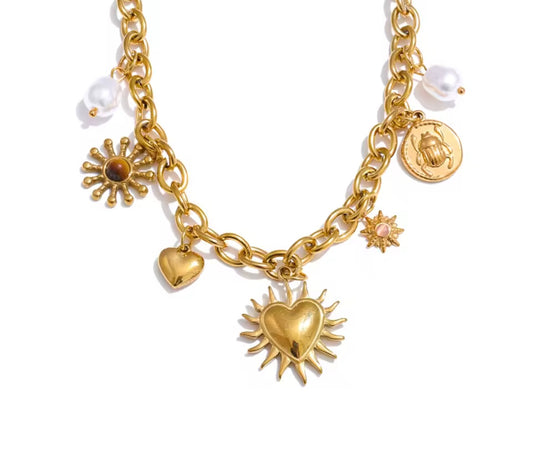 Heart Charm Necklace