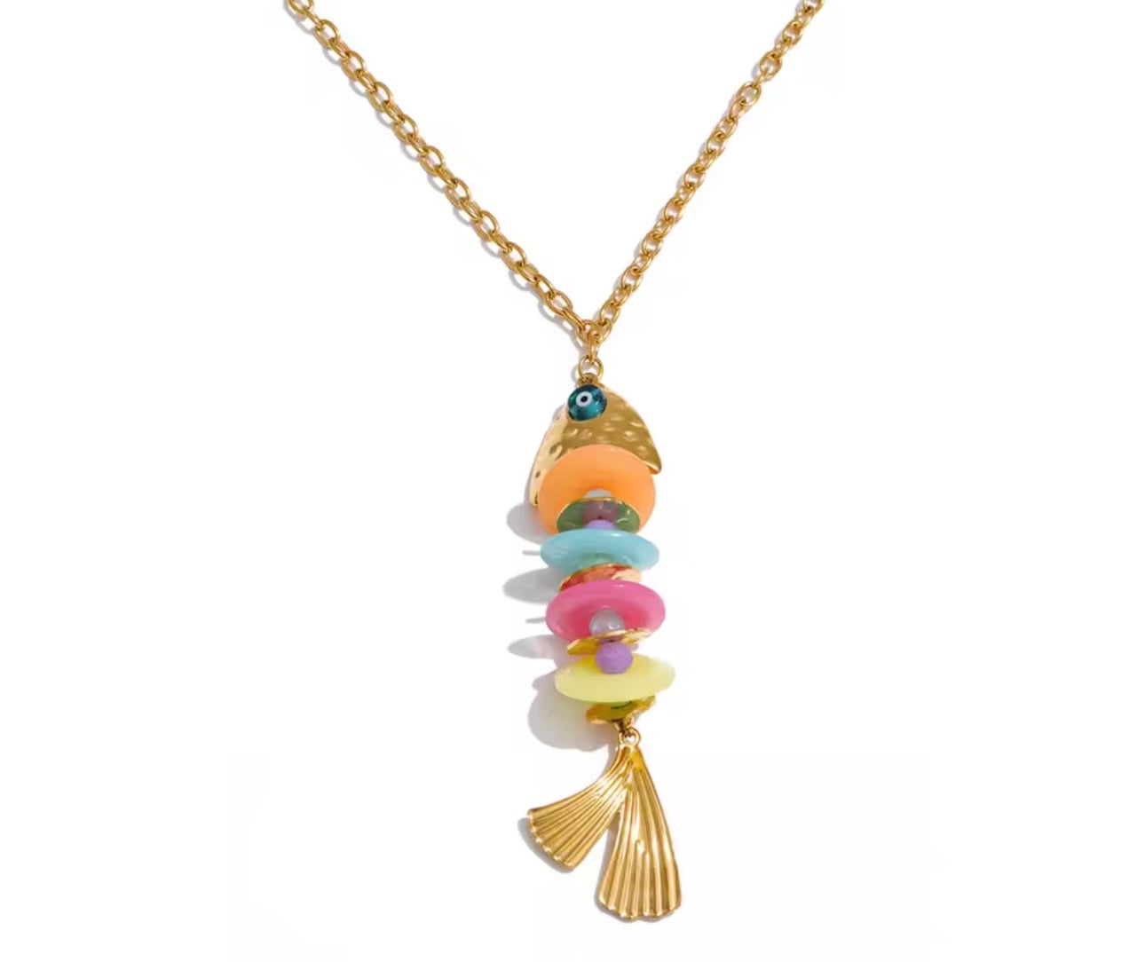 Leyla Long Chain Necklace