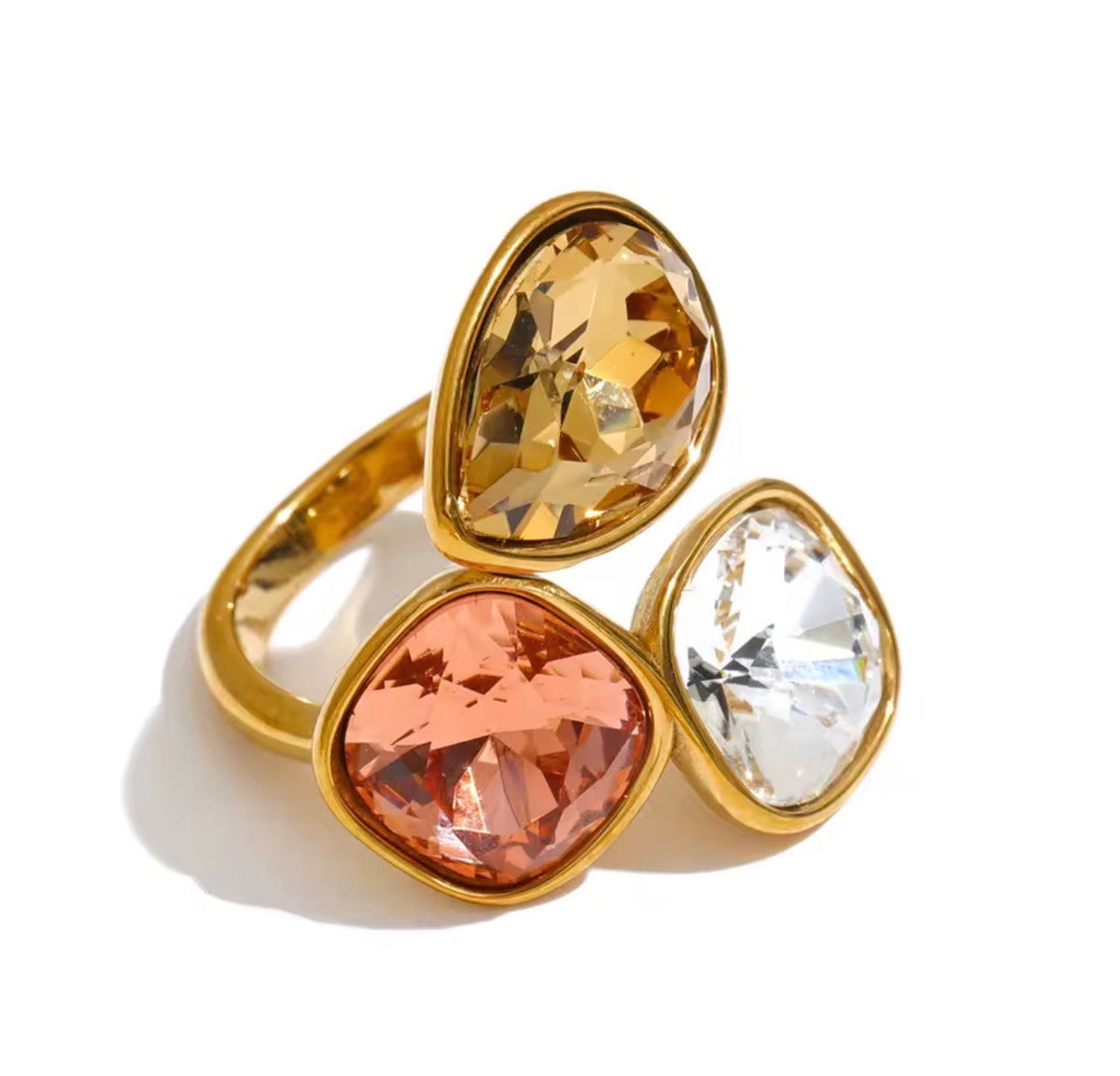 Autumn Trio Adjustable Ring