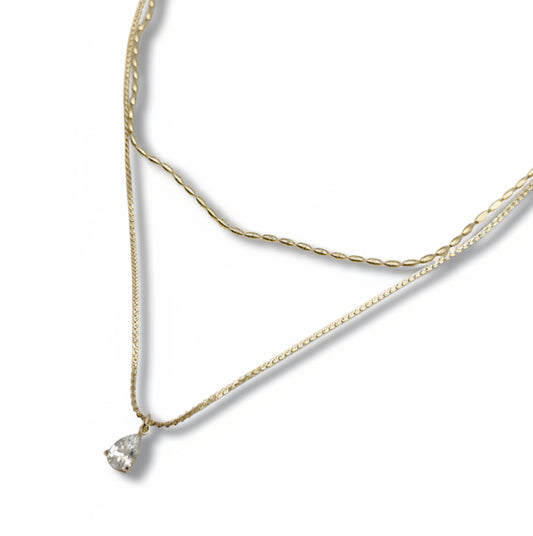 Classic Shine Layered Necklace