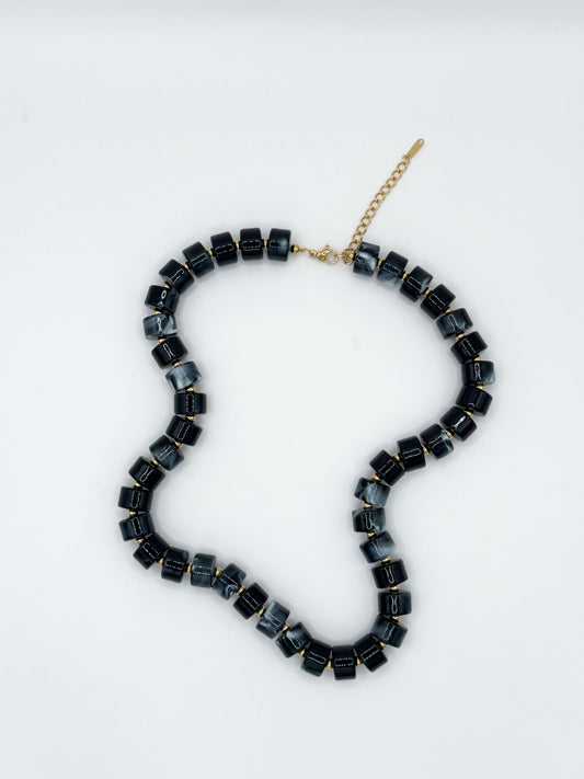 After Dark Beaded Necklace
