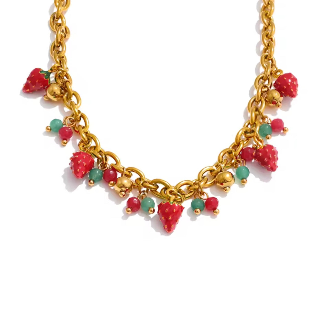 Berry Charm Necklace