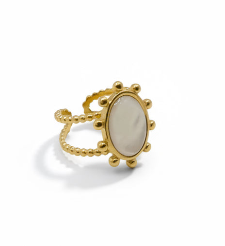 Young Moon Adjustable Ring