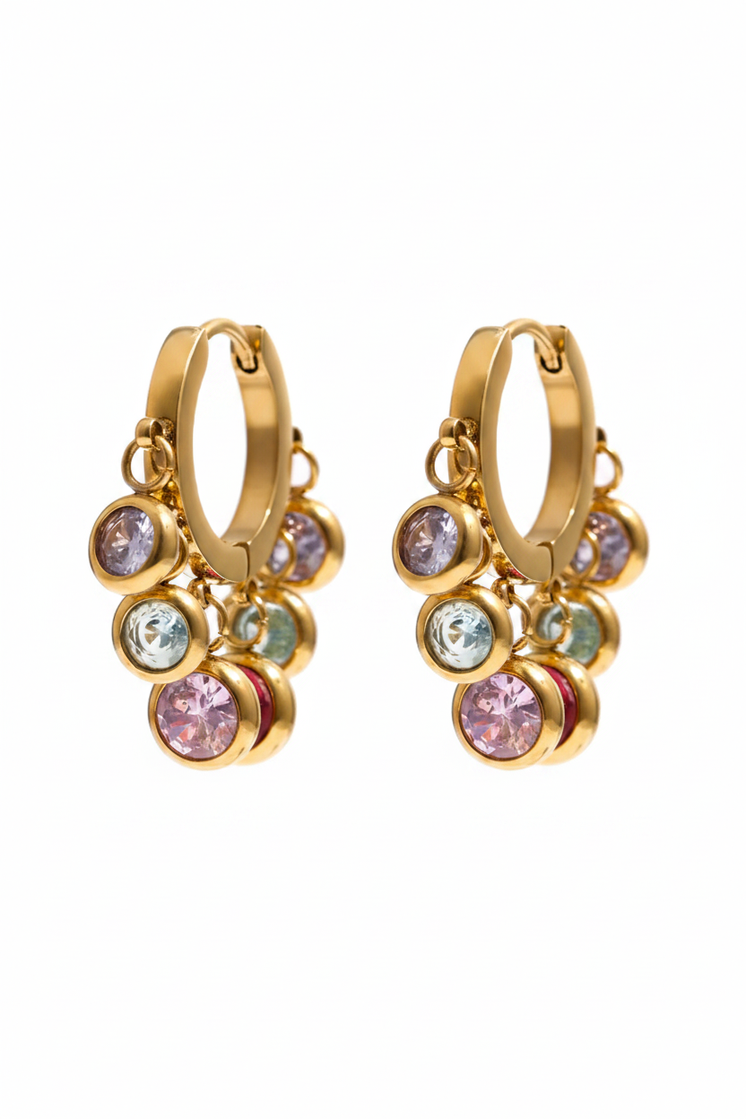 Bon Bon Hoop Earrings