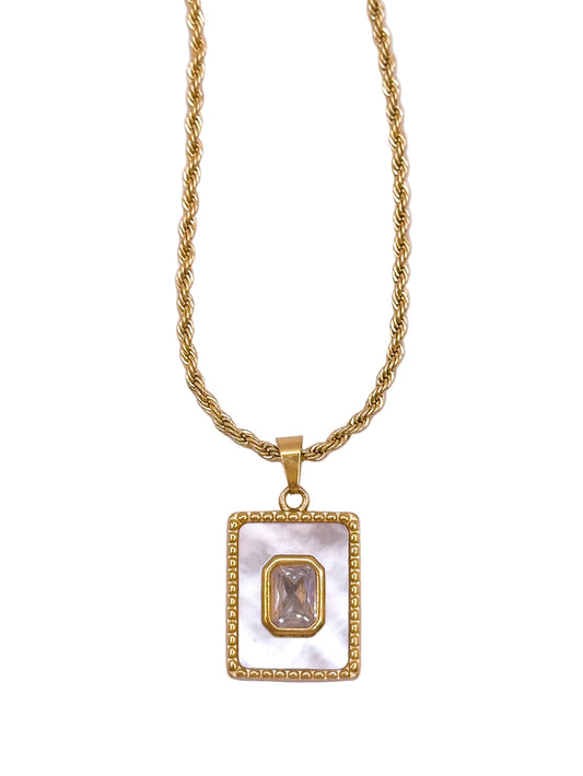 Lumen Frame Necklace