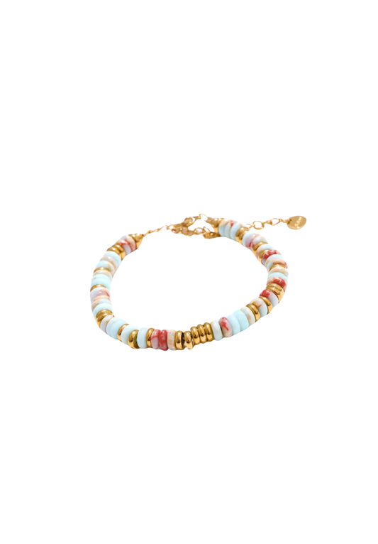 The Coastal Calm Beaded Bracelet