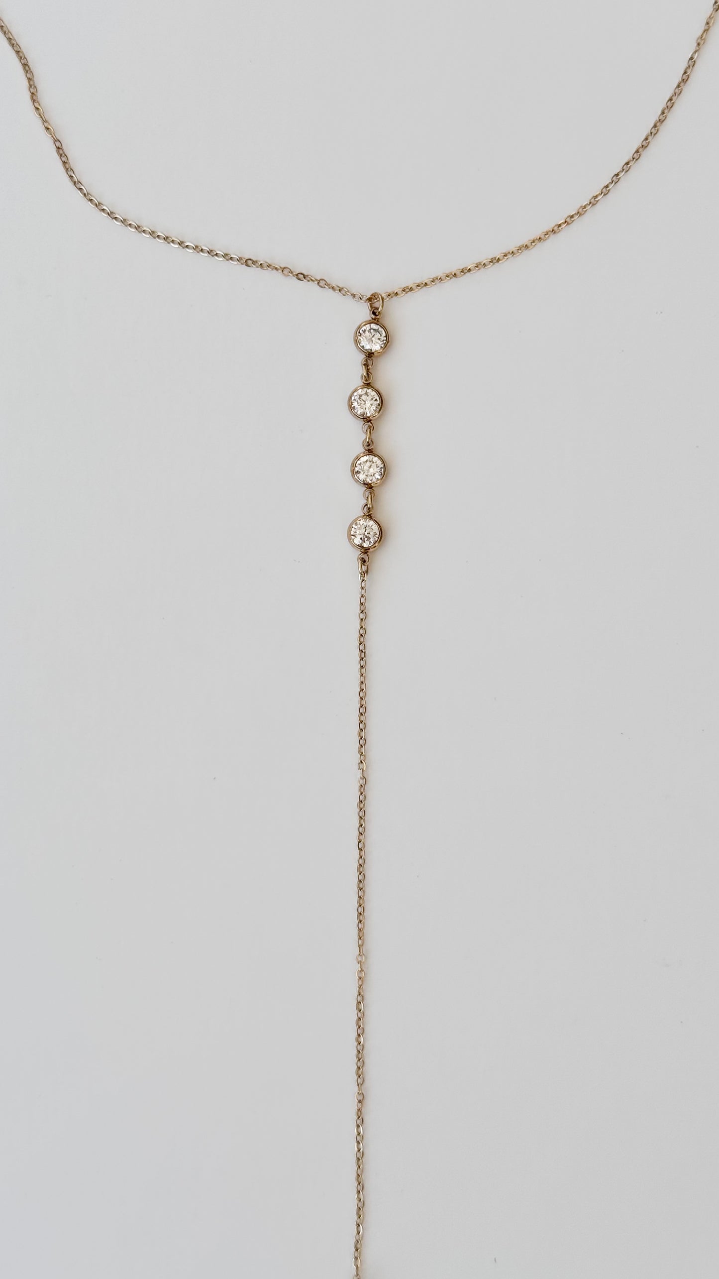 Starlet Cascade Necklace ￼
