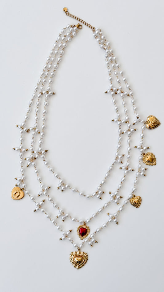 Moonlit Drape Necklace