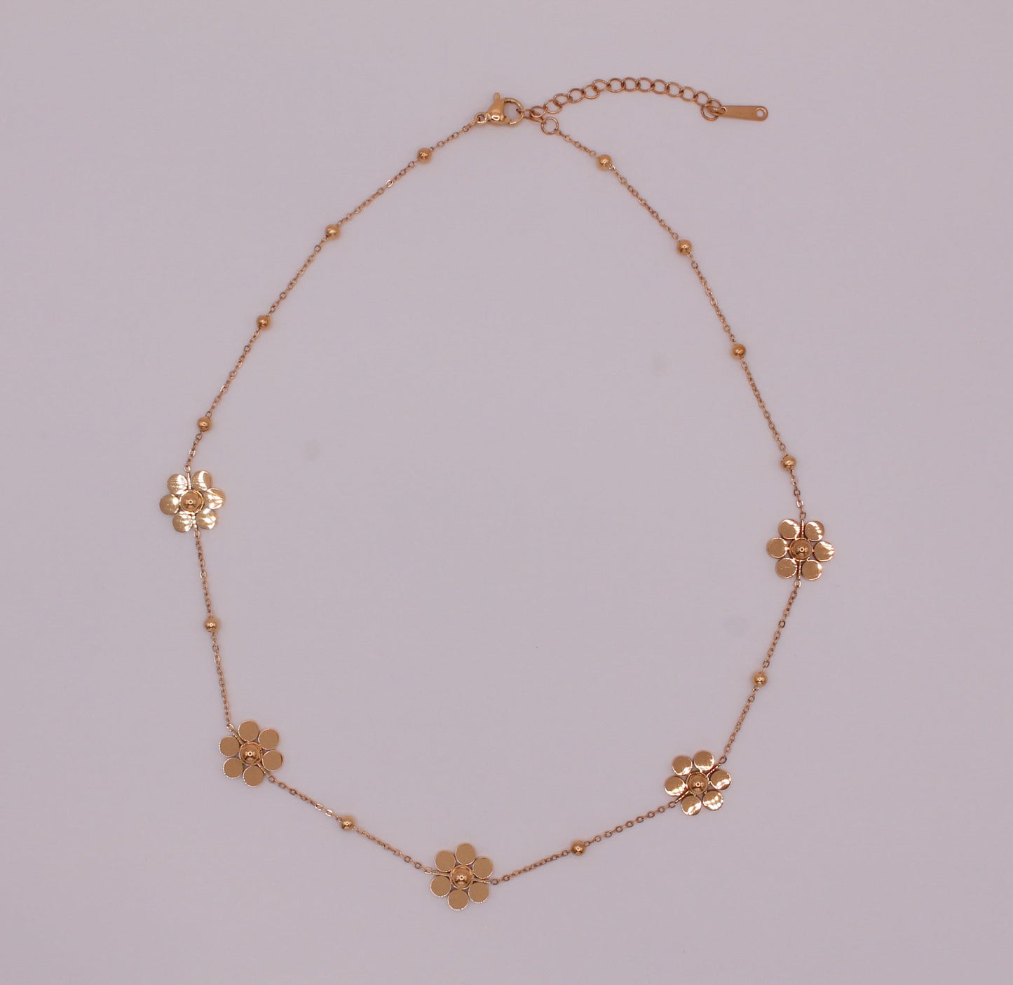 Golden Daisy Chain Necklace
