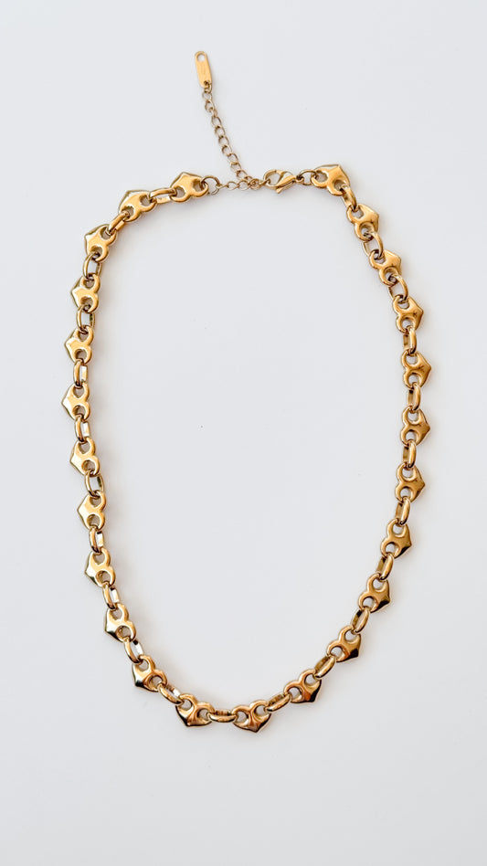 Heart Link Necklace