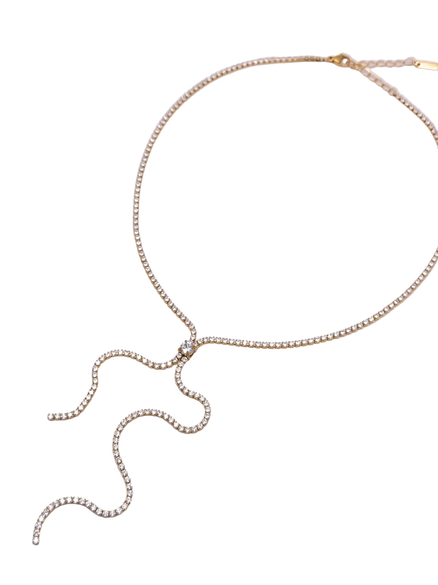 Cascade Tennis Necklace
