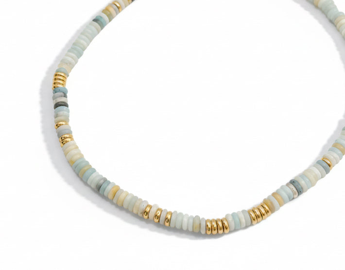 Salt Air Beaded Necklace