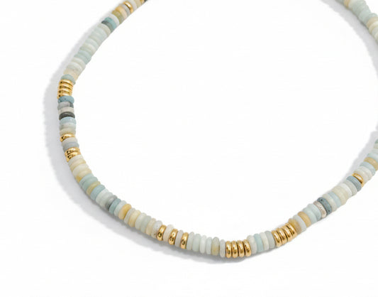Salt Air Beaded Necklace