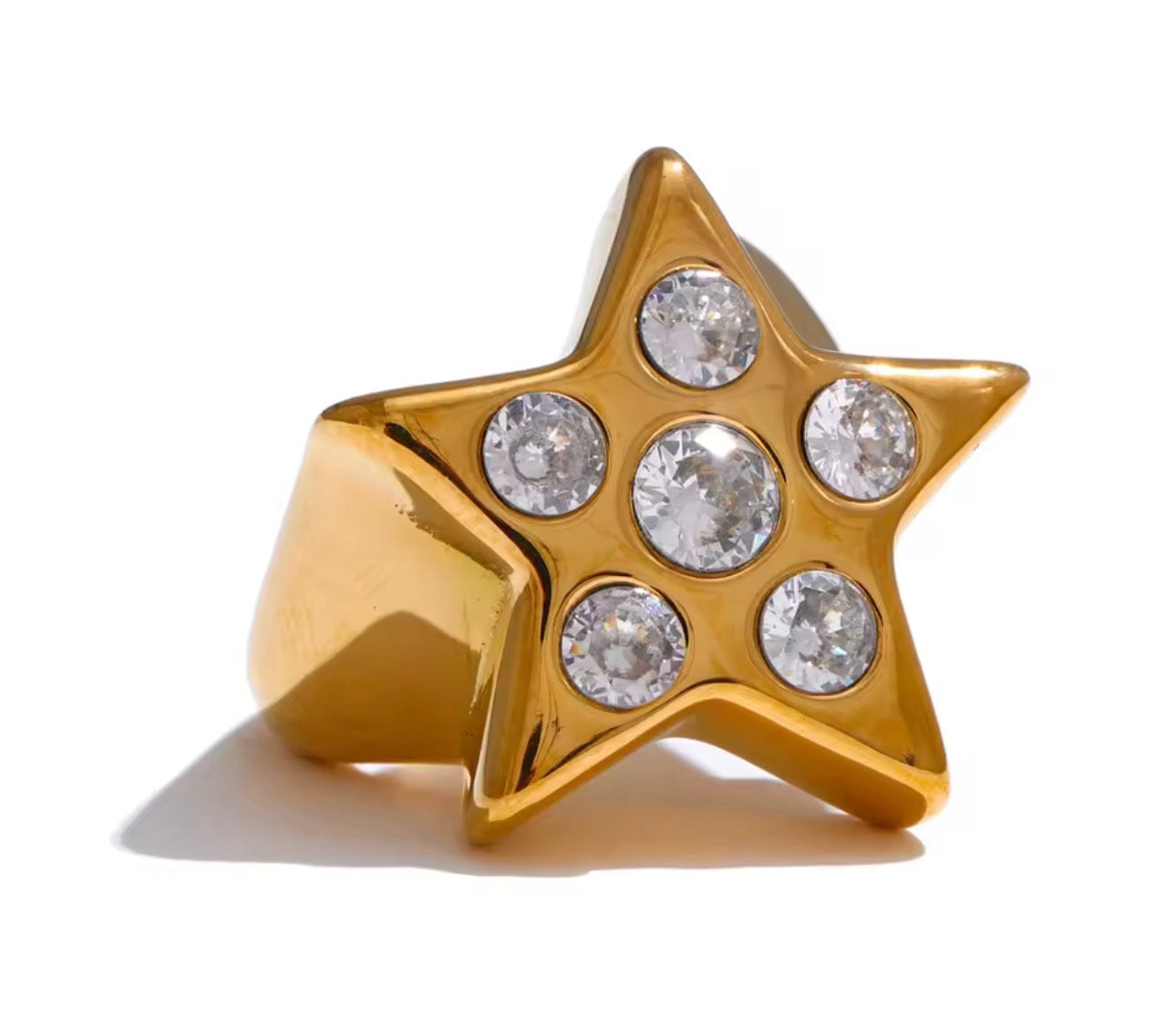 Muse Star Adjustable Ring (7-9)