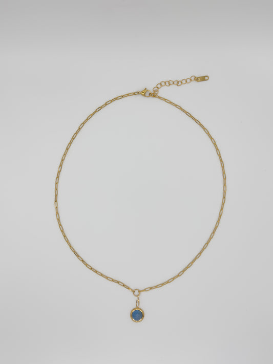 Sapphire Mist Necklace