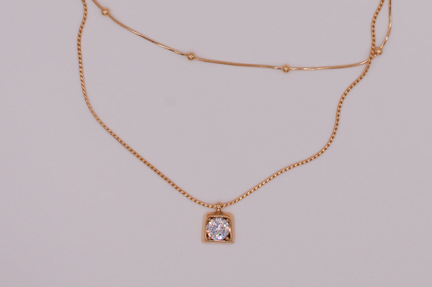 Floating Spark Necklace