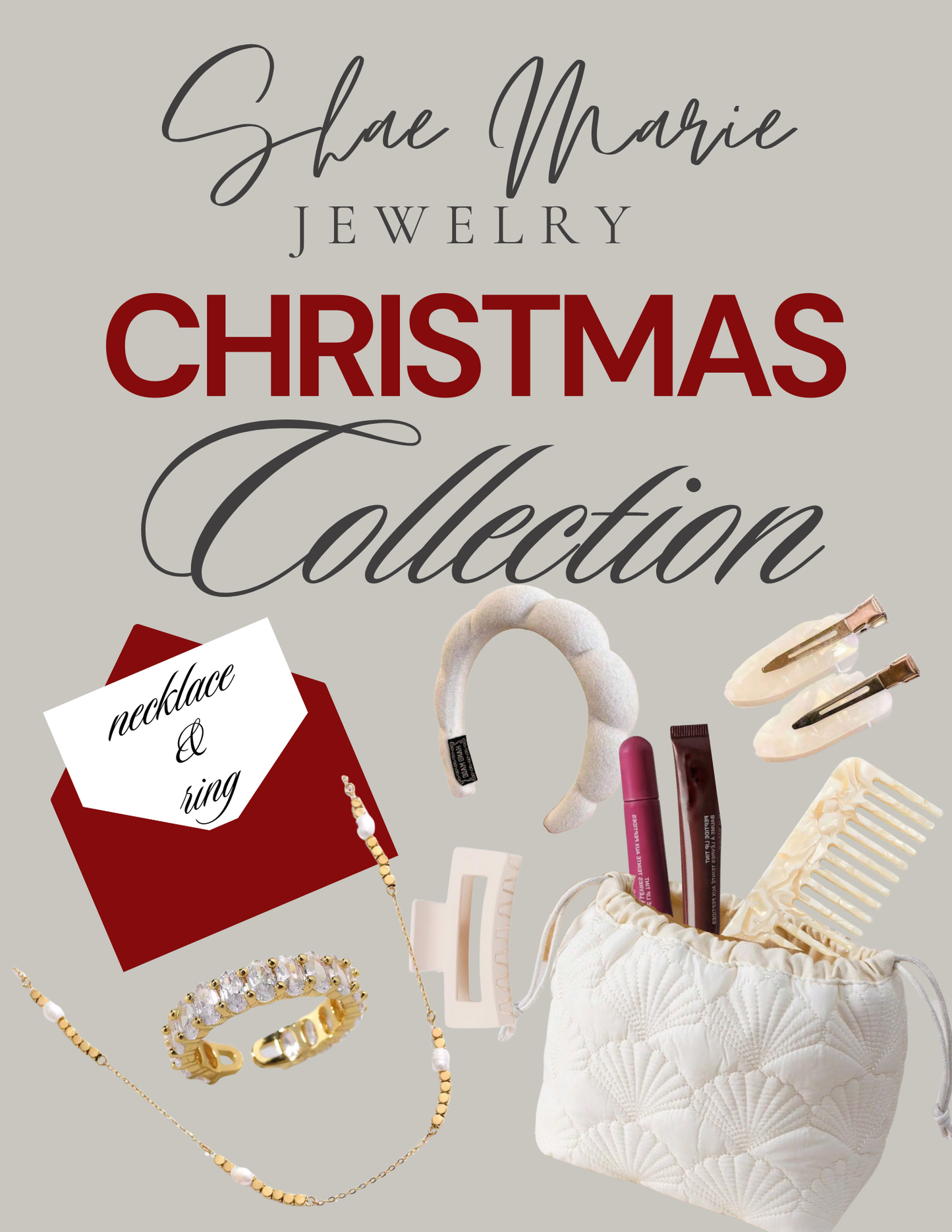 Christmas Gift Bundle - Necklace & Ring