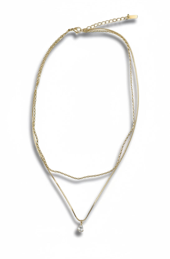Classic Shine Layered Necklace