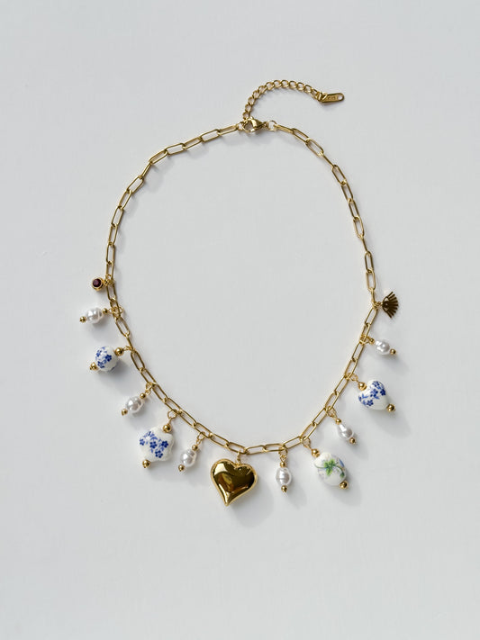 The Florence Charm Necklace