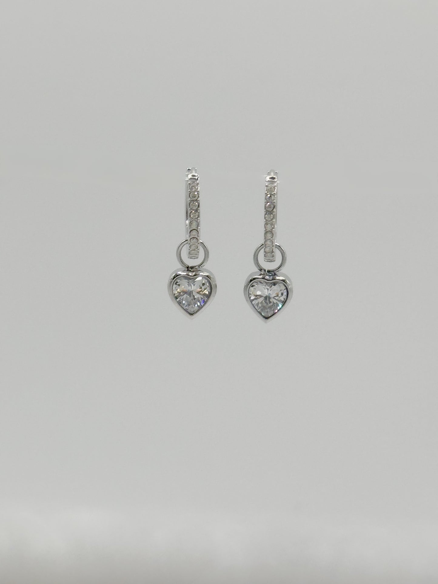 Dazzling Heart Earrings