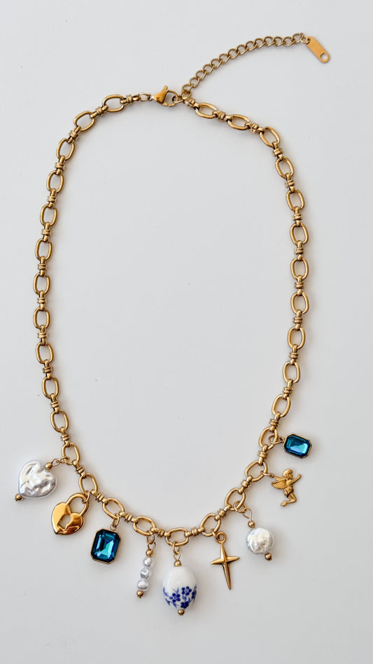 Almafi Charm Necklace ￼