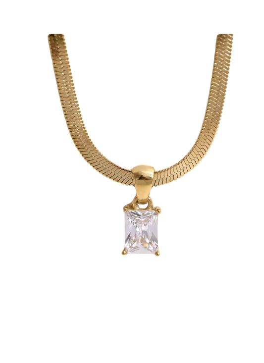 Simple Spark Necklace