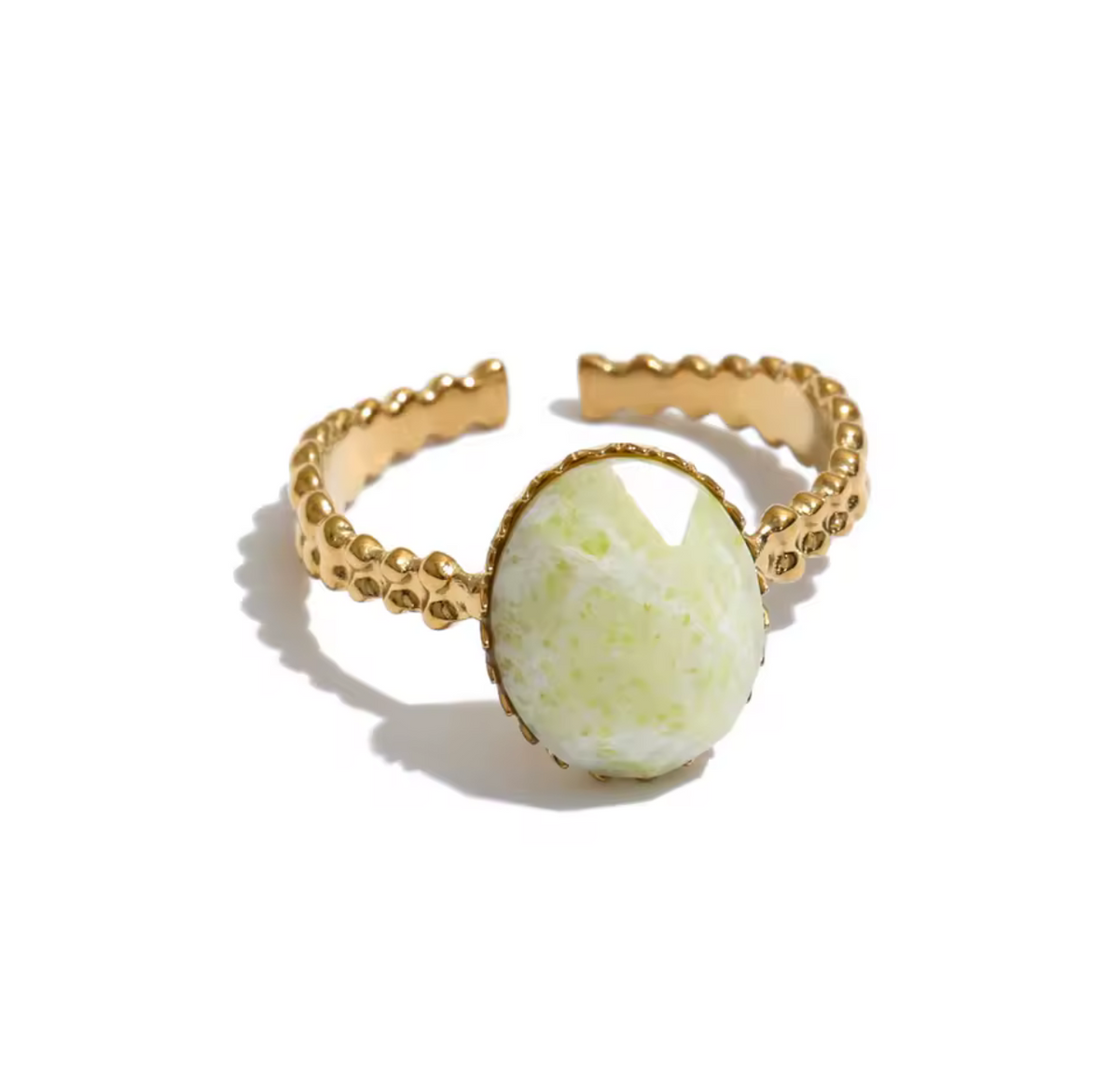 Stone Adjustable Ring