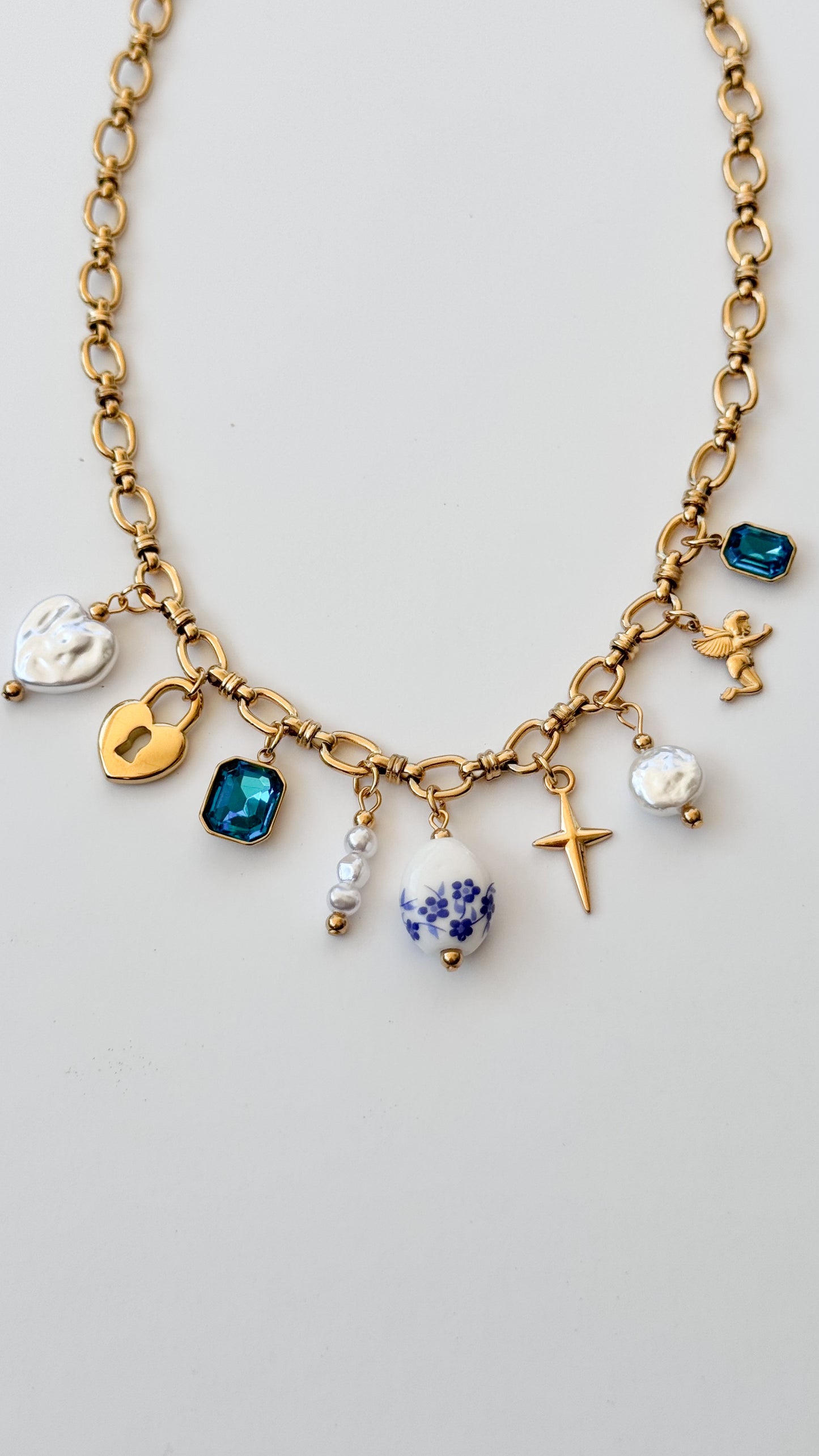 Almafi Charm Necklace ￼