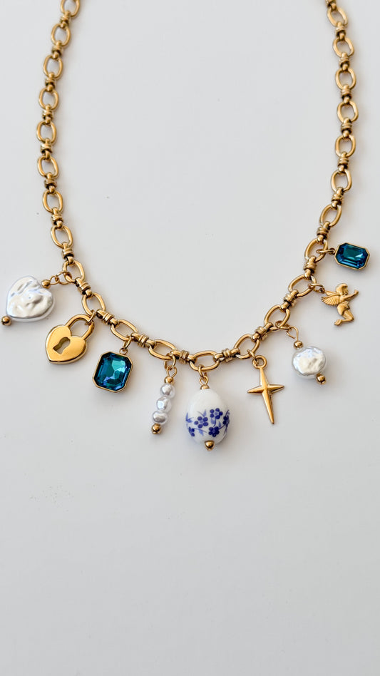 Almafi Charm Necklace ￼