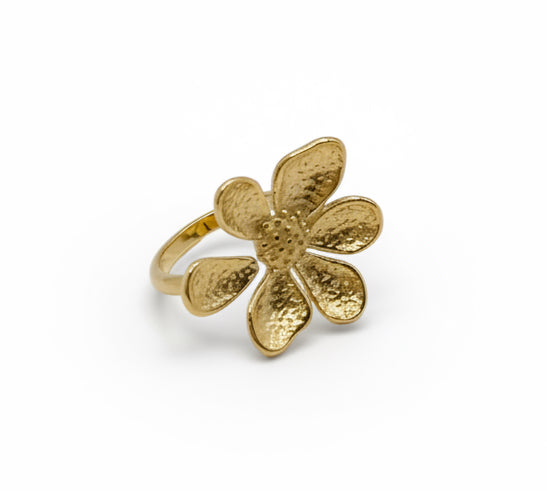 Honey Bloom Adjustable Ring