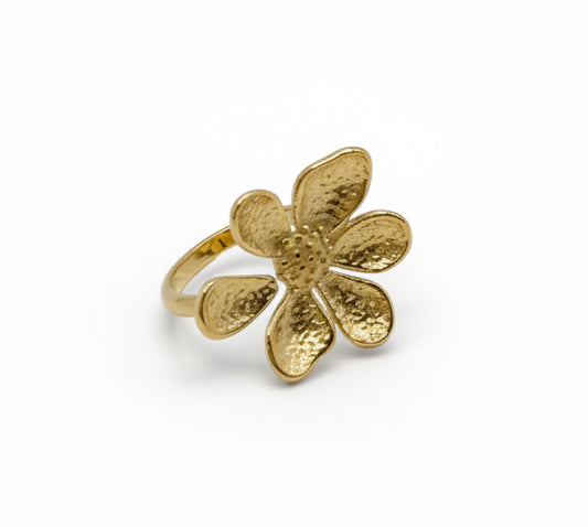 Honey Bloom Adjustable Ring