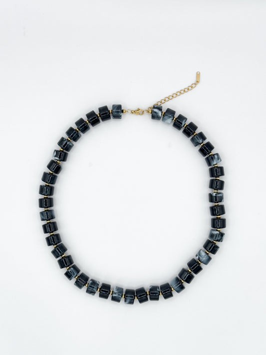 After Dark Beaded Necklace
