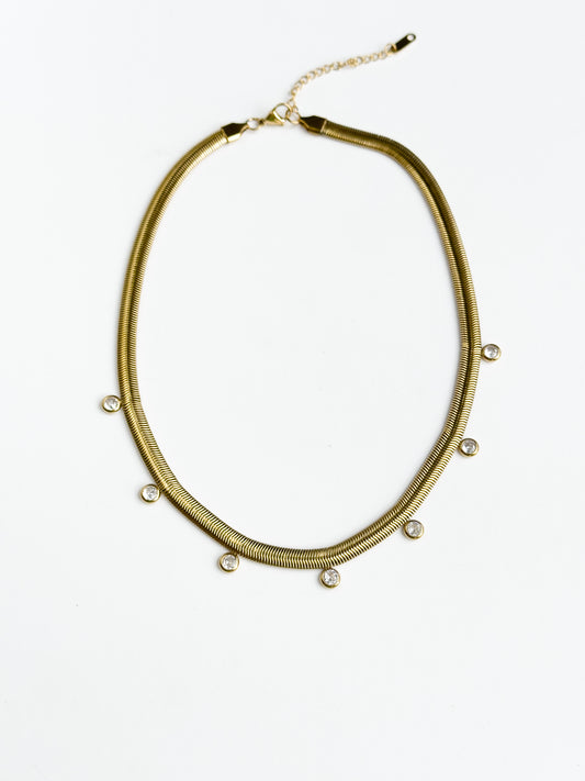 Golden Halo Necklace