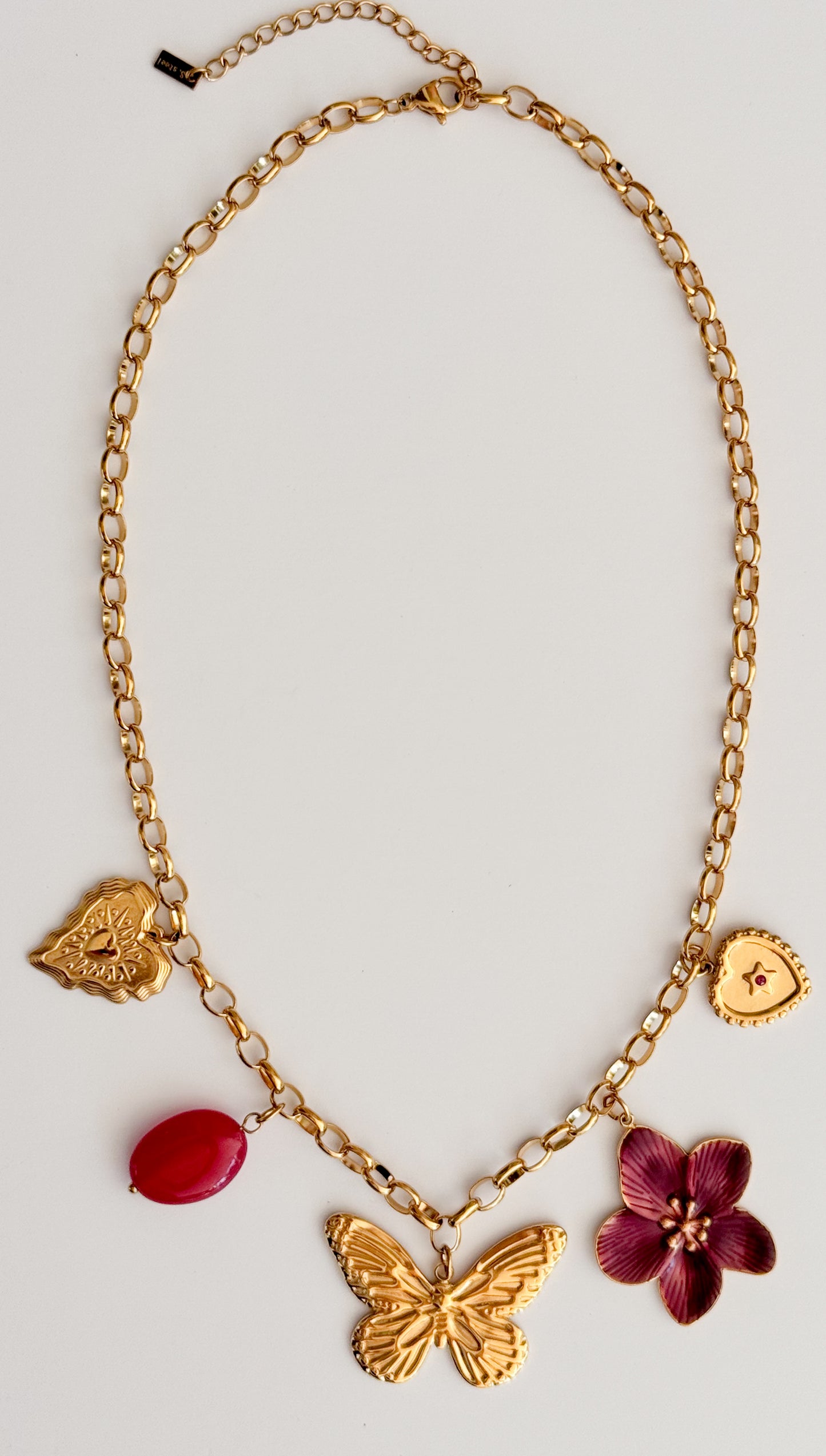 Crimson Garden Necklace