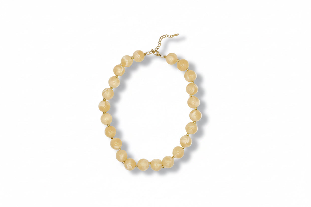 Sunshine Beaded Necklace