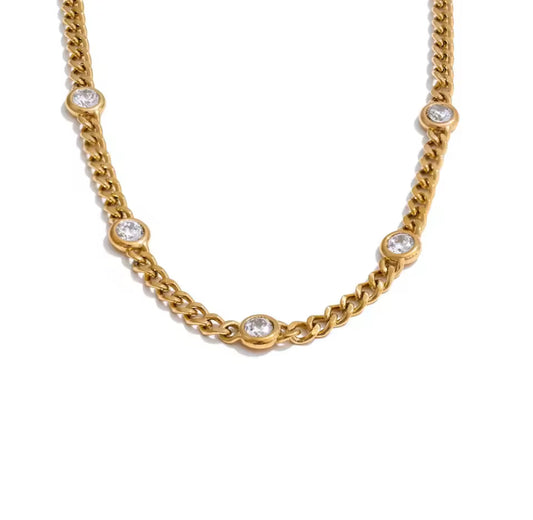 Glimmer Link Necklace