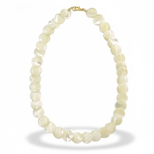 Mother of Pearl Cascade Necklace