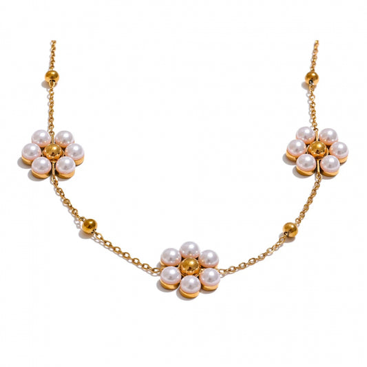 Dainty Flower Necklace